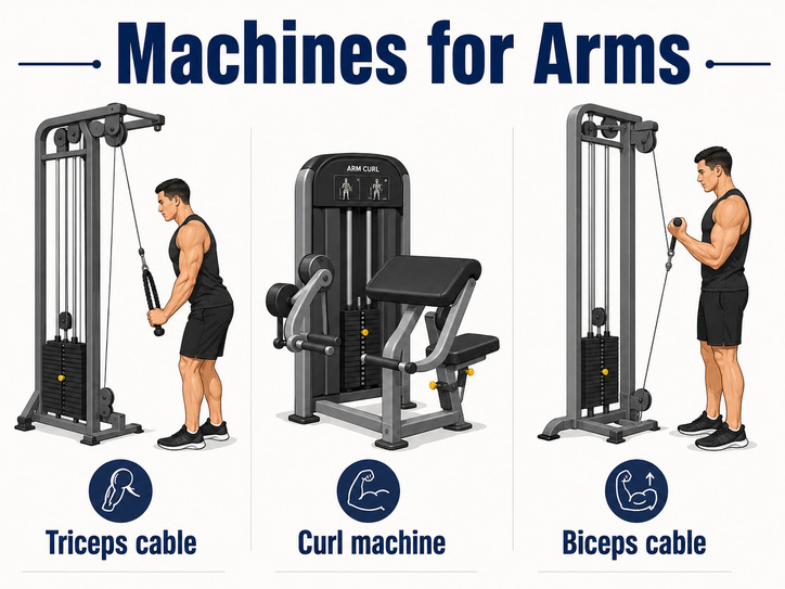 Machines for arms