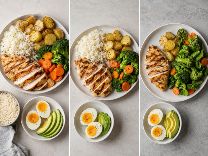Different foods for strength training