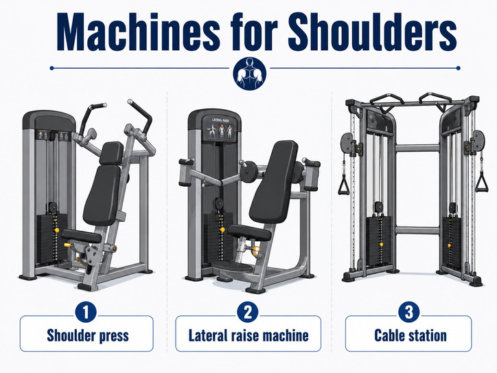 Machines for shoulders