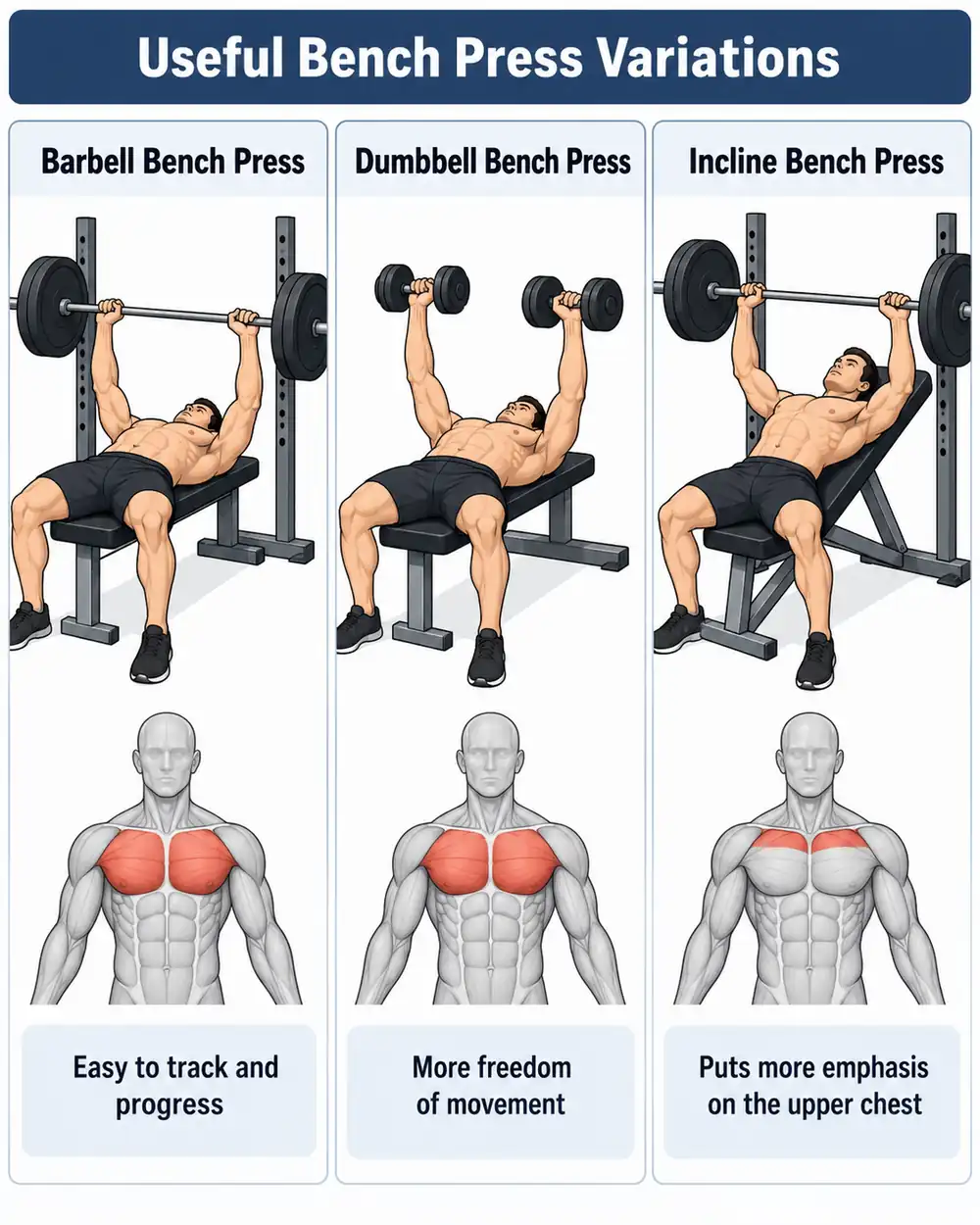 bench press variations
