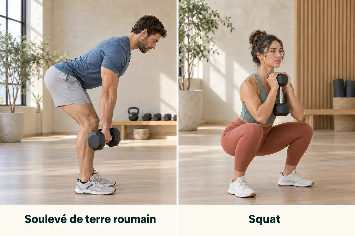 souleve de terre roumain et squat