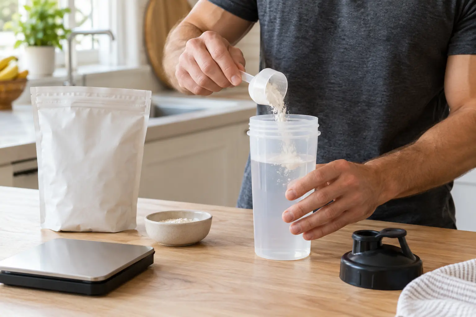 homemade preworkout preparation